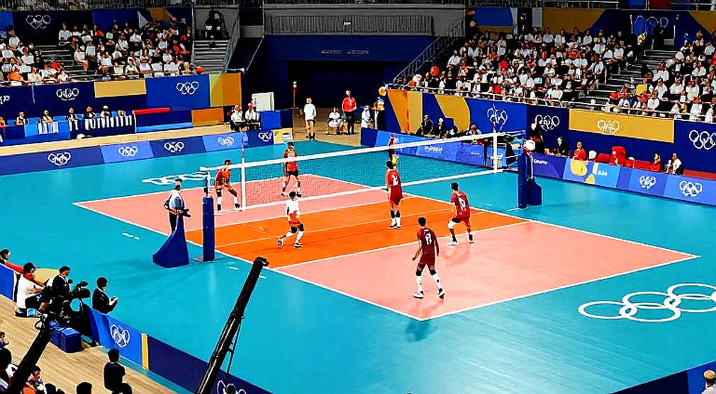 Honda Center làm phòng tổng duyệt Olympic 2028: bóng chuyền trong nhà tập đếm lại mọi thứ